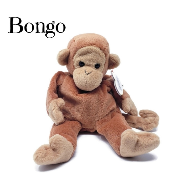Vintage - "Bongo" Original Ty Beanie Babies Collection 4067 - Picture 1 of 6